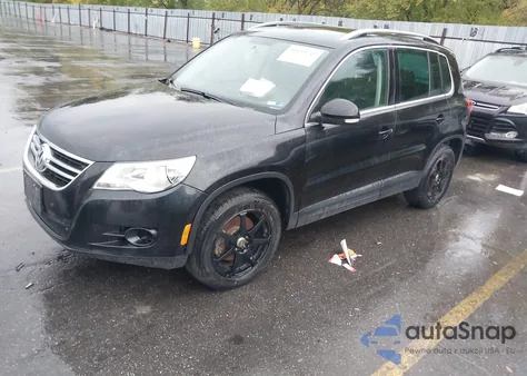 2009 Volkswagen Tiguan Se из США, поврежденный, VIN WVGBV75N39W542769